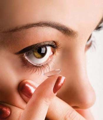 lentilles de couleur