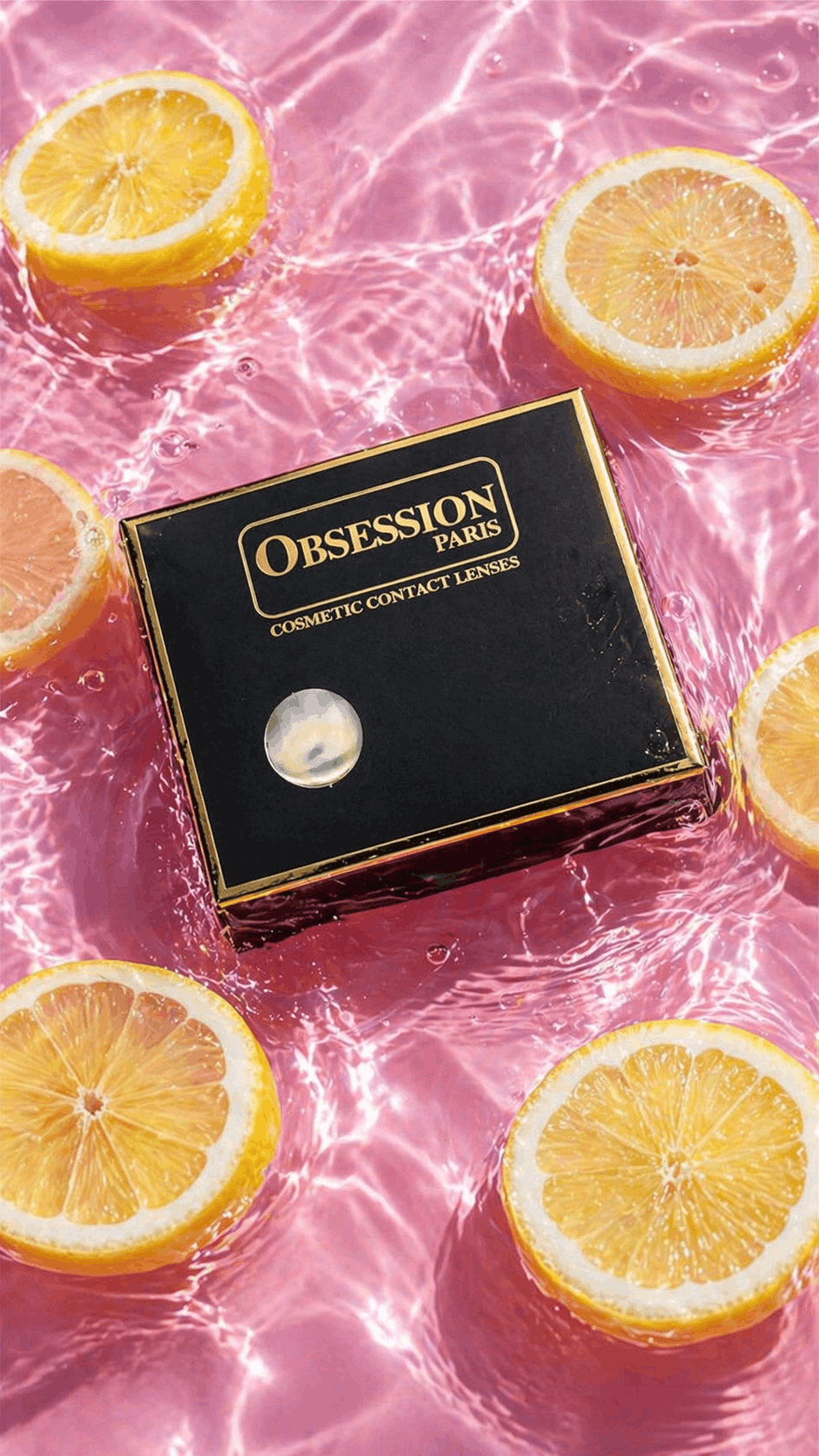 lentilles de couleur Obsession Paris