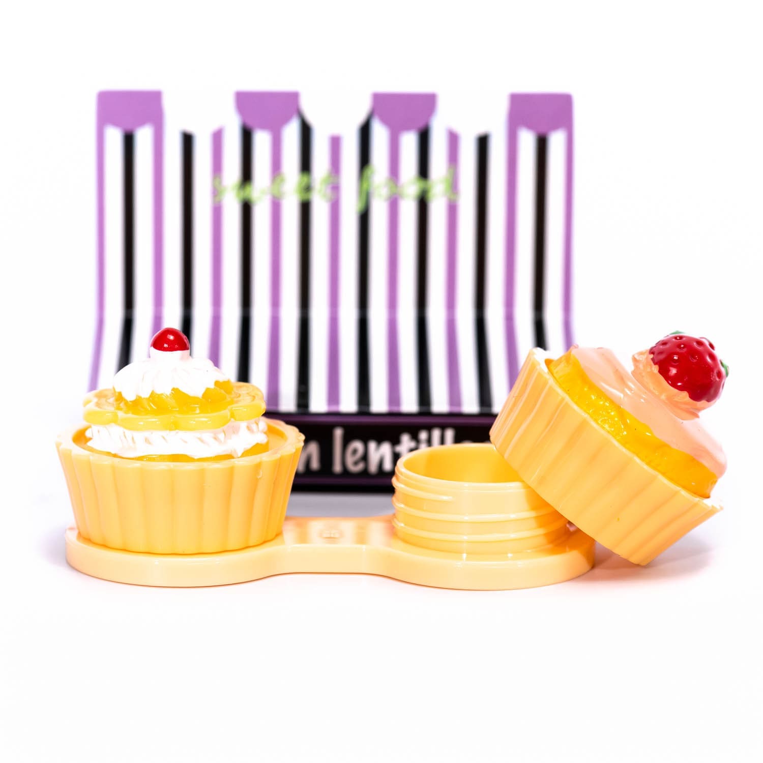 etui cupcacke orange