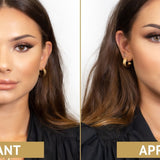 lentilles grises pour les yeux foncés