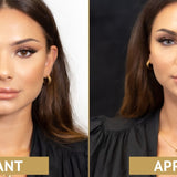 lentilles bleues pour les yeux foncés