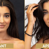 lentilles noisette pour les yeux foncés