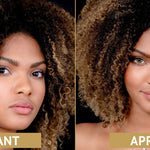 lentilles vertes pour les yeux foncés