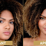 lentilles vertes pour les yeux foncés