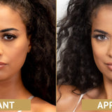 lentilles grises pour les yeux foncés