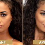 lentilles grises pour les yeux foncés