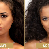 lentilles grises pour les yeux marron