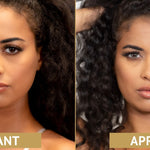 lentilles grises pour les yeux foncés