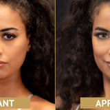 lentilles noisette pour les yeux foncés