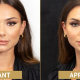 lentilles vertes pour les yeux foncés