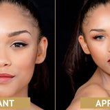 lentilles vertes pour les yeux foncés